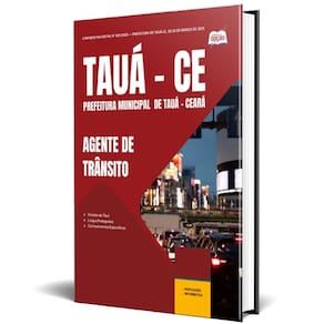 Apostila Prefeitura De Tauá Ce 2025 - Agente De Trânsito