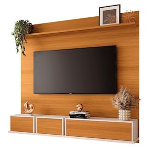 Painel 70 Pol 180cm Bancada Suspensa Mone H01 Off-cinamomo - Mpozenato