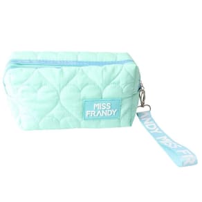 Necessaire Puff De Maquiagem Design Fofo E Funcional Miss Frandy Verde