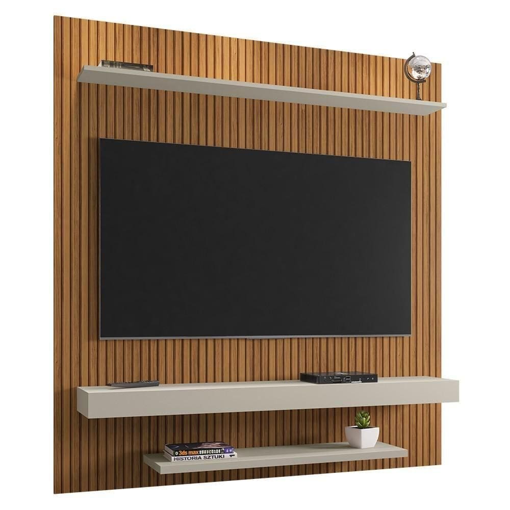 Painel Para 60 Pol 150cm Lima B02 Ripado-off White - Mpozenato
