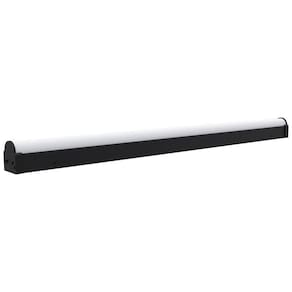 Luminária Led Taschibra Sobrepor Convex 16W Preta 2700K