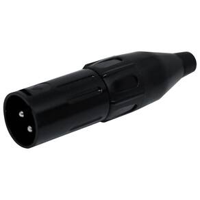 Kit 20 Conector Xlr Canon Macho Femea Preto 1030 1029 Bk Csr