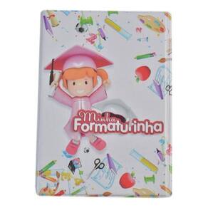 Estojo + Álbum Formaturinha 120 Fotos 15X21 Desing - A0439