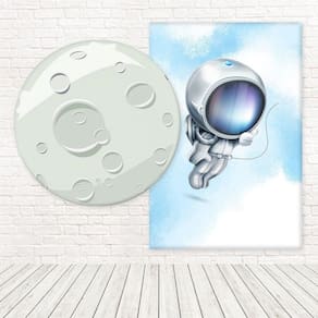 Kit Painéis Casadinho Tecido Astronauta Fpc-568