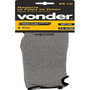 Mangote De Fibra De Vidro Resistente À Corte 55 Cm Vonder