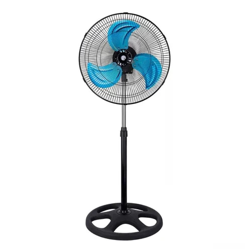 Ventilador Coluna 220V De Chao Potente Profissional 3 Velocidades 45W Coluna Pedestal Giratorio 3 Velocidades Turbo Sile