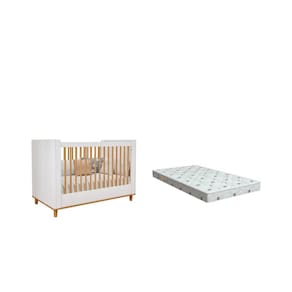 Berço Bebe MDF Dorabelly Cake + Colchão