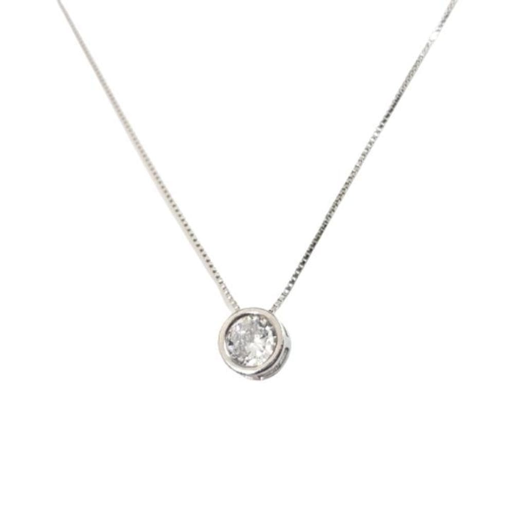 Ponto Luz Prata Com Ródio