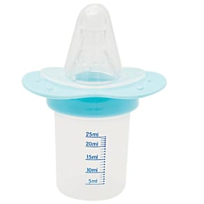 Dosador De Remédio Buba Azul 25ml - Bico de Silicone