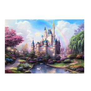 Fundo Fotográfico Newborn Castelo E Realeza 1,5X1,2 Ffp-164