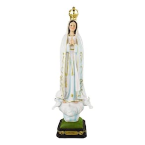 Imagem Estátua Resina Nossa Senhora De Fátima Grande - 67cm