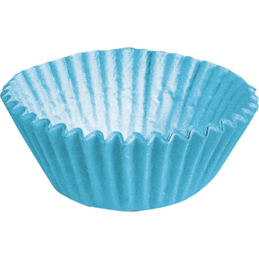 Embalagem Para Doces N.05 Azul 3X1,8Cm 10 Pacotes Com 100Un