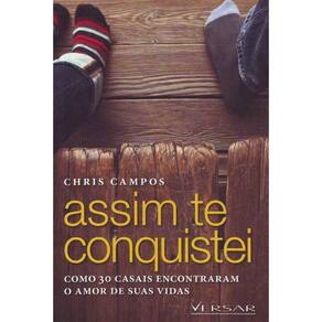 Livro Assim Te Conquistei