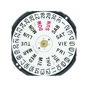 Mecanismo Para Relógio Vx43E Calendário Duplo Posição 3