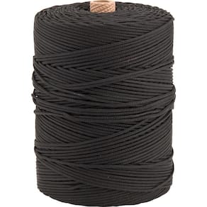 Corda Multifilamento Trançada 4,0Mm 4,0Kg 400 Metros Preta P