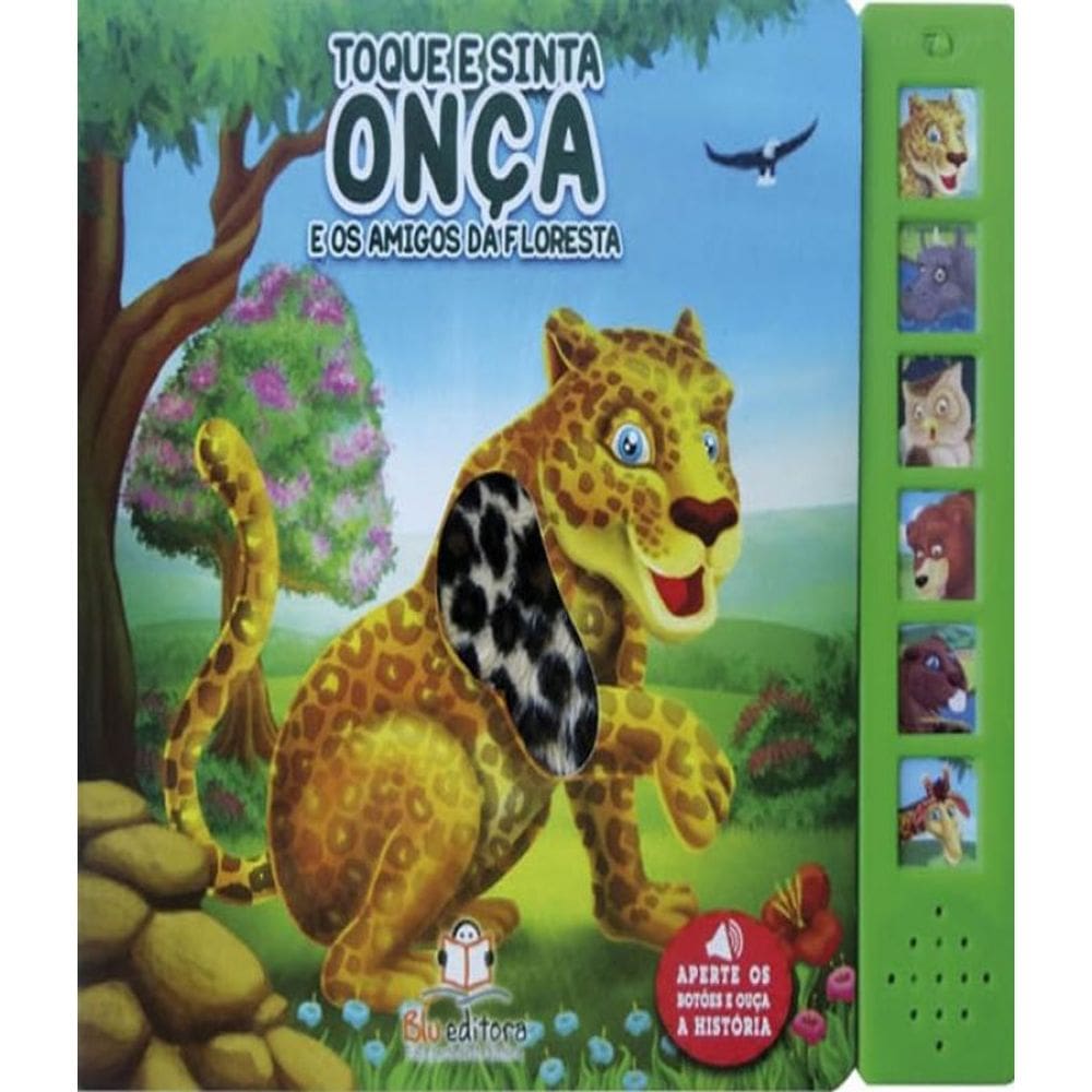 Livro Onca E Os Amigos Da Floresta