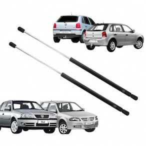 Par Amortecedor Porta Malas Tampa Traseira Gol G3/G4 2000 A 2007