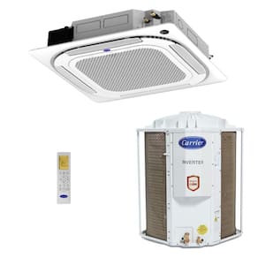 Ar-Condicionado Split Cassete Inverter 4 Vias Carrier Connect 48.000 BTUs R-32 Só Frio 220V Monofásico