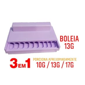 Placa Boleadora Para Doces E Massas De Confeitaria Cor Roxa
