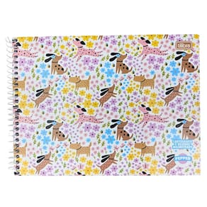 Caderno Desenho e Cartografia Milimetrado Pepper Feminino/Masculino 80 Folhas Tilibra