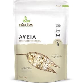 Kit 2X: Aveia Prensada Sem Glúten Estar Bem 250G