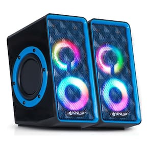 Caixa Caixinha De Som Usb P2 Gamer Pc Computador Notebook Cor Preto 5v