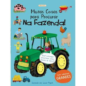 Livro Muitas Coisas Para Procurar Na Fazenda
