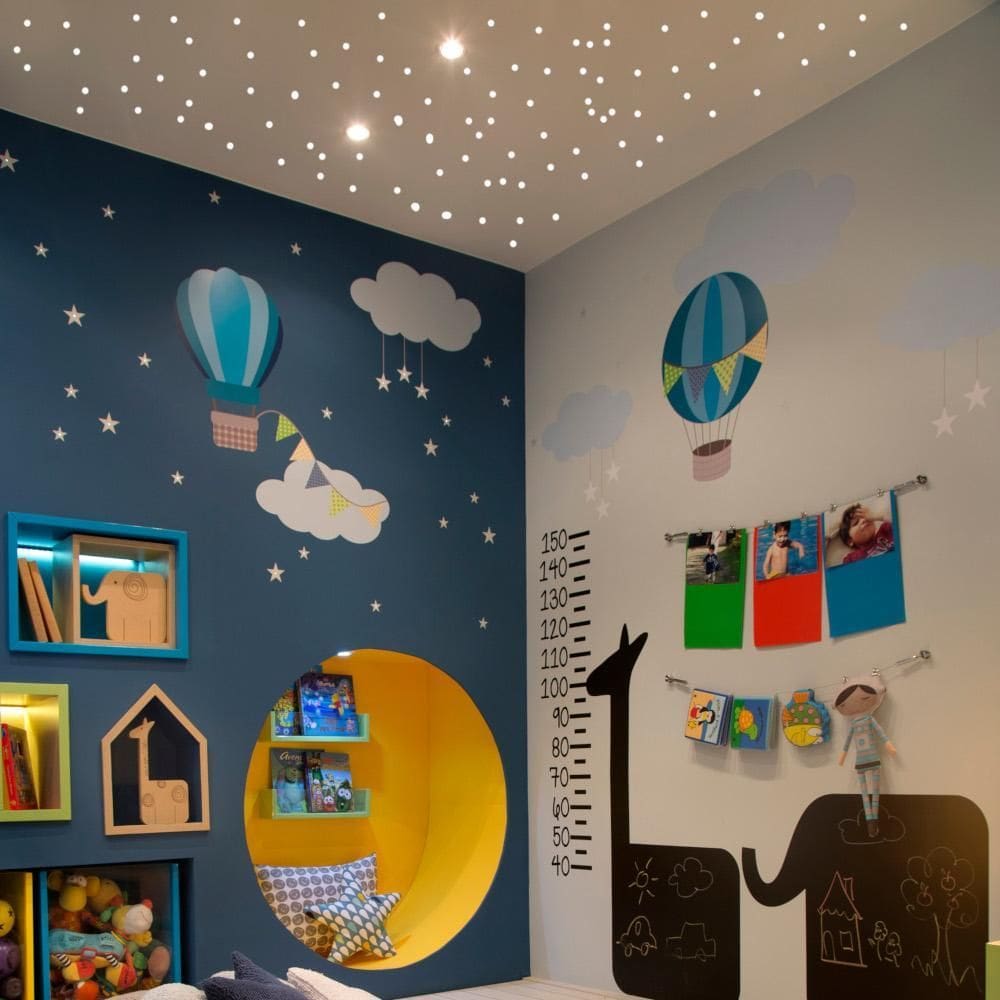 Iluminação Noite Estrelado Kit Fibra Ótica 100 Pontos Branco