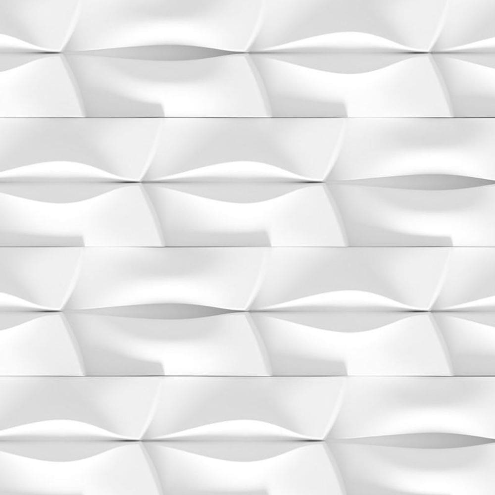 Papel De Parede 3D Traços Horizontais Geometrico Adesivo