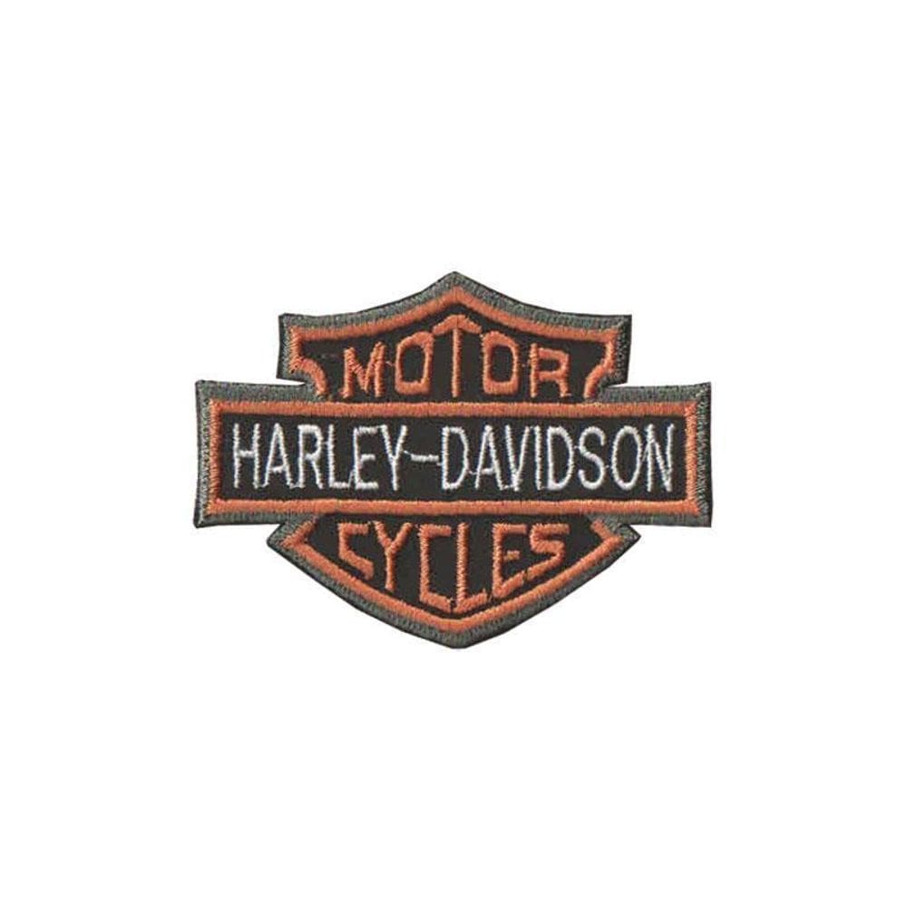 Patch Bordado Harley I Com Fecho De Contato