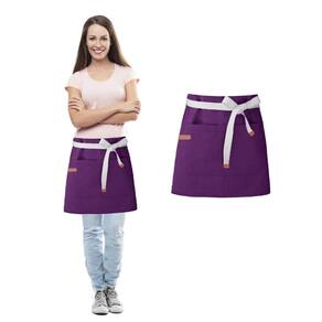 Avental de Cintura Roxo Açai Sorveteria Cafeteria Salao10un