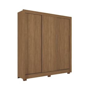 Guarda-roupa Casal 204cm 3 Portas 9 Gavetas Arnaut
