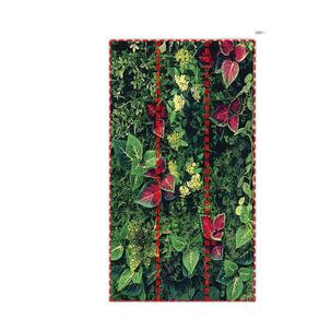 Papel De Parede Painel 3D Folhas Macro Verde Viníl 1,5M