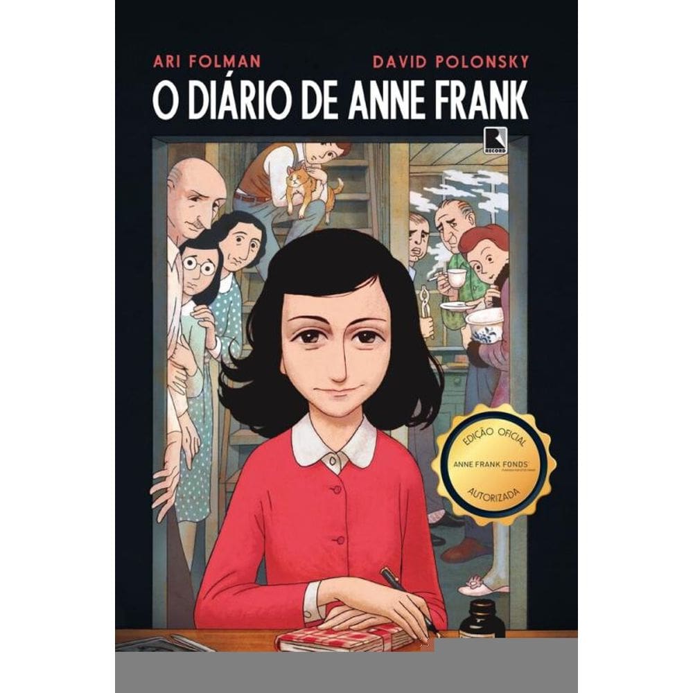 O diário de Anne Frank em quadrinhos