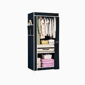 Guarda Roupa Closet Dobrável Organizador Com Capa De Tecido