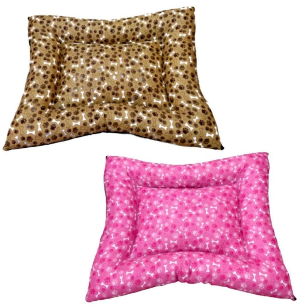 Kit 2 Almofadões Nica Premium - Almofadas Marrom E Rosa