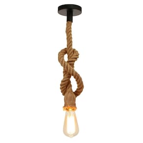 Pendente De Corda Retro Vintage Country 93cm Soquete/bocal E27