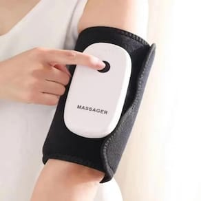 Massageador Braço Perna Panturrilha Portatil Eletroestimulacao Massagem Fisioterapia Muscular Compressao Eletrica Sem Fi