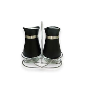 Porta Condimentos 2 Un 140ml com Suporte de Metal