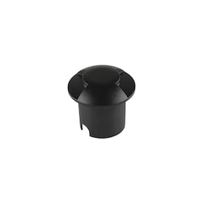 Balizador De Solo Taschibra Dome Led 2 Fachos 1w Bivolt Preto 3000k Luz Amarela 15090373