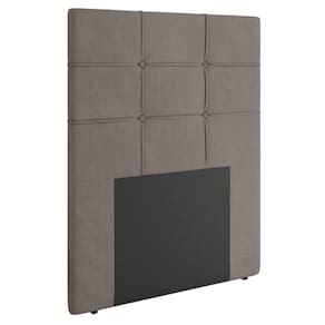 Cabeceira Cama Solteiro 90cm Esmeralda Veludo J02 Bege - Mpozenato
