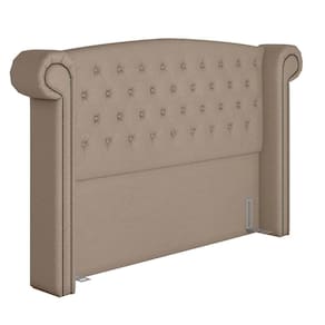 Cabeceira Cama Casal 140cm Provença P02 Linho Bege - Mpozenato