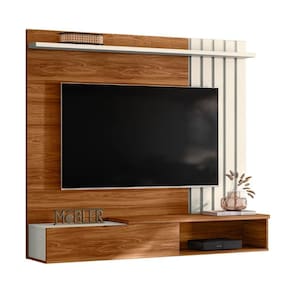 Painel Home Suspenso Vegas Com Ripado E 1 Porta 160 Cm.
