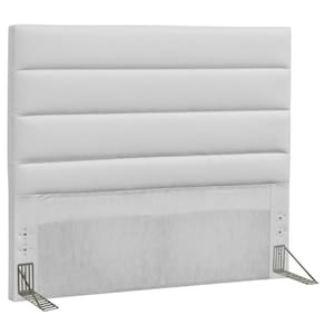 Cabeceira Casal King 195cm Greta Sintético Branco - Mpozenato