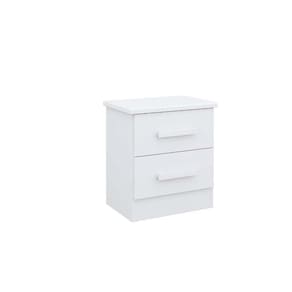 Mesa De Cabeceira 2 Portas New Athos - D` Doro Branco