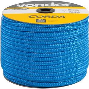 Corda Multifilamento Trançada 10,0Mm 7,89Kg 190 Metros Azul