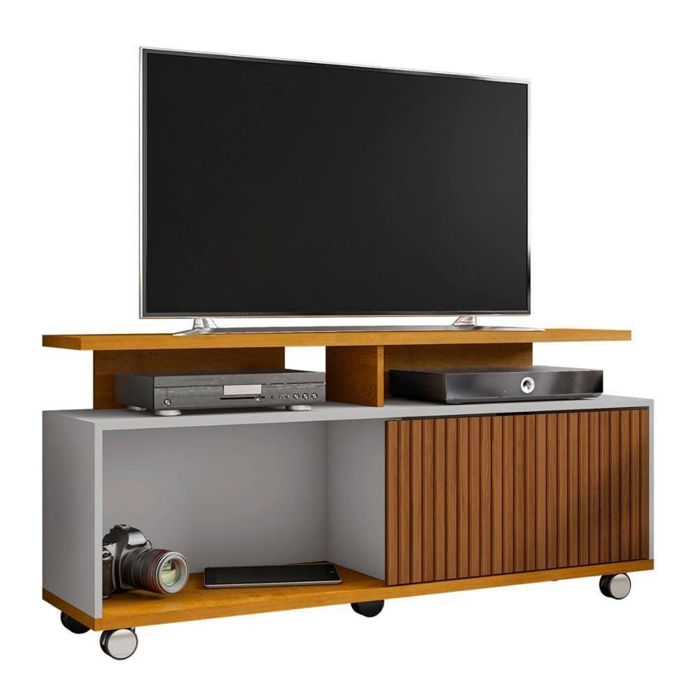 Rack Bancada Para 52 Pol Sala Topazio Ripado