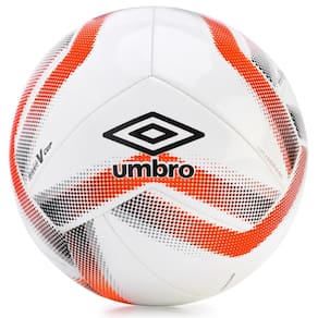 Bola De Futsal Umbro Sala V Cup Branco Preto E Laranja