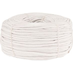 Corda Multifilamento Trançada 2,5Mm 1,0Kg 372 Metros Branca