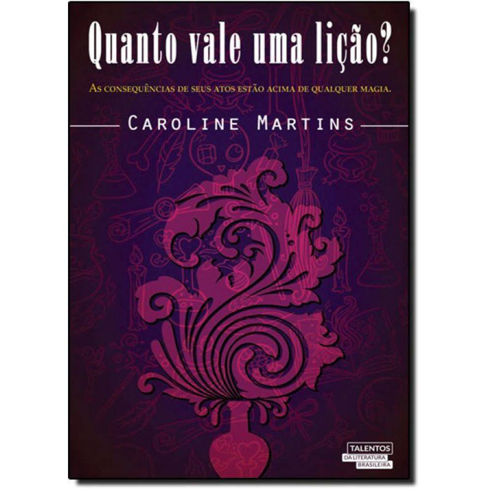 Livro Quanto Vale Uma Lição